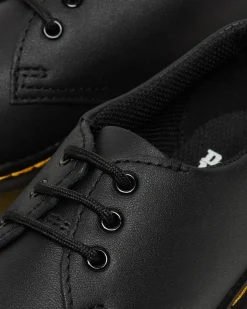 Dr. Martens Chaussures 1461 En Cuir Softy T Junior Noir — Softy T Hot
