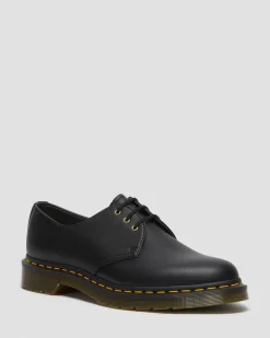 Dr. Martens Chaussures 1461 Felix Vegan Noir — Felix Rub Off New