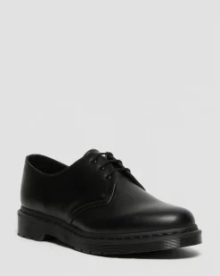 Dr. Martens Chaussures 1461 Mono En Cuir Smooth Noir — Smooth Leather Cheap