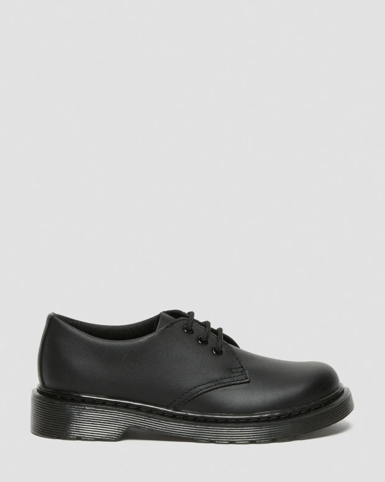 Dr. Martens Chaussures 1461 Mono En Cuir Softy T Junior Noir — Softy T Shop