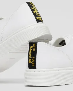 Dr. Martens Chaussures Casual Dante En Toile Blanc — Canvas Store