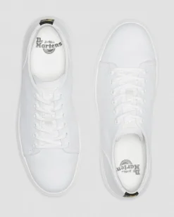 Dr. Martens Chaussures Casual Dante En Toile Blanc — Canvas Store