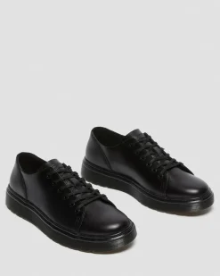 Dr. Martens Chaussures Casual Dante En Cuir Brando Noir — Brando Online