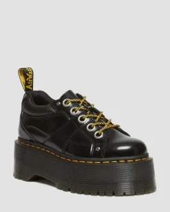 Dr. Martens Chaussures Plateformes 5 œillets Max En Cuir Buttero Noir — Buttero Cheap
