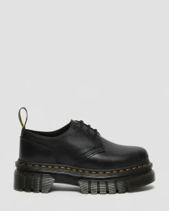 Dr. Martens Chaussures Plateformes Audrick En Cuir Nappa Lux Noir — Nappa Lux Clearance