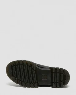 Dr. Martens Chaussures Plateformes Audrick En Cuir Nappa Lux Noir — Nappa Lux Clearance