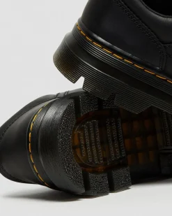 Dr. Martens Chaussures Utilitaires Reeder En Cuir Wyoming Noir — Wyoming Best
