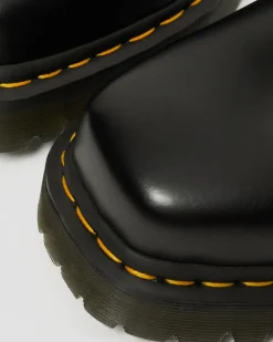Dr. Martens Chelsea Boots 2976 Bex En Cuir à Bouts Carrés Noir — Polished Smooth Cheap