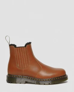 Dr. Martens Chelsea Boots 2976 DM's Wintergrip En Cuir Camel — Blizzard Wp Discount