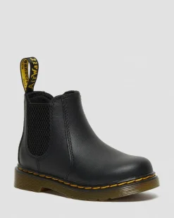 Dr. Martens Chelsea Boots 2976 En Cuir Softy T Pour Tout-petit Noir — Softy T Hot