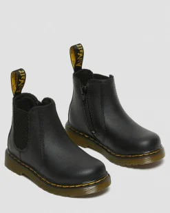 Dr. Martens Chelsea Boots 2976 En Cuir Softy T Pour Tout-petit Noir — Softy T Hot