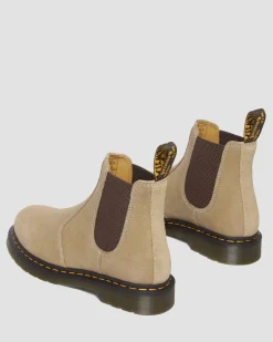 Dr. Martens Chelsea Boots 2976 En Cuir Tumbled Nubuck Savannah Tan — Tumbled Nubuck Online