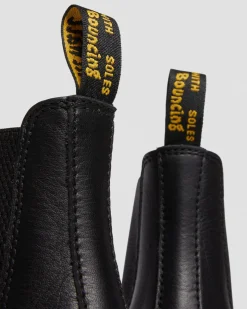 Dr. Martens Chelsea Boots 2976 En Cuir Virginia Noir — Virginia Clearance