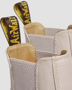 Dr. Martens Chelsea Boots 2976 En Cuir Virginia VINTAGE TAUPE — Virginia Best