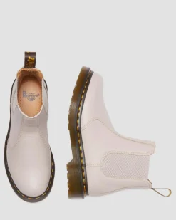 Dr. Martens Chelsea Boots 2976 En Cuir Virginia VINTAGE TAUPE — Virginia Best