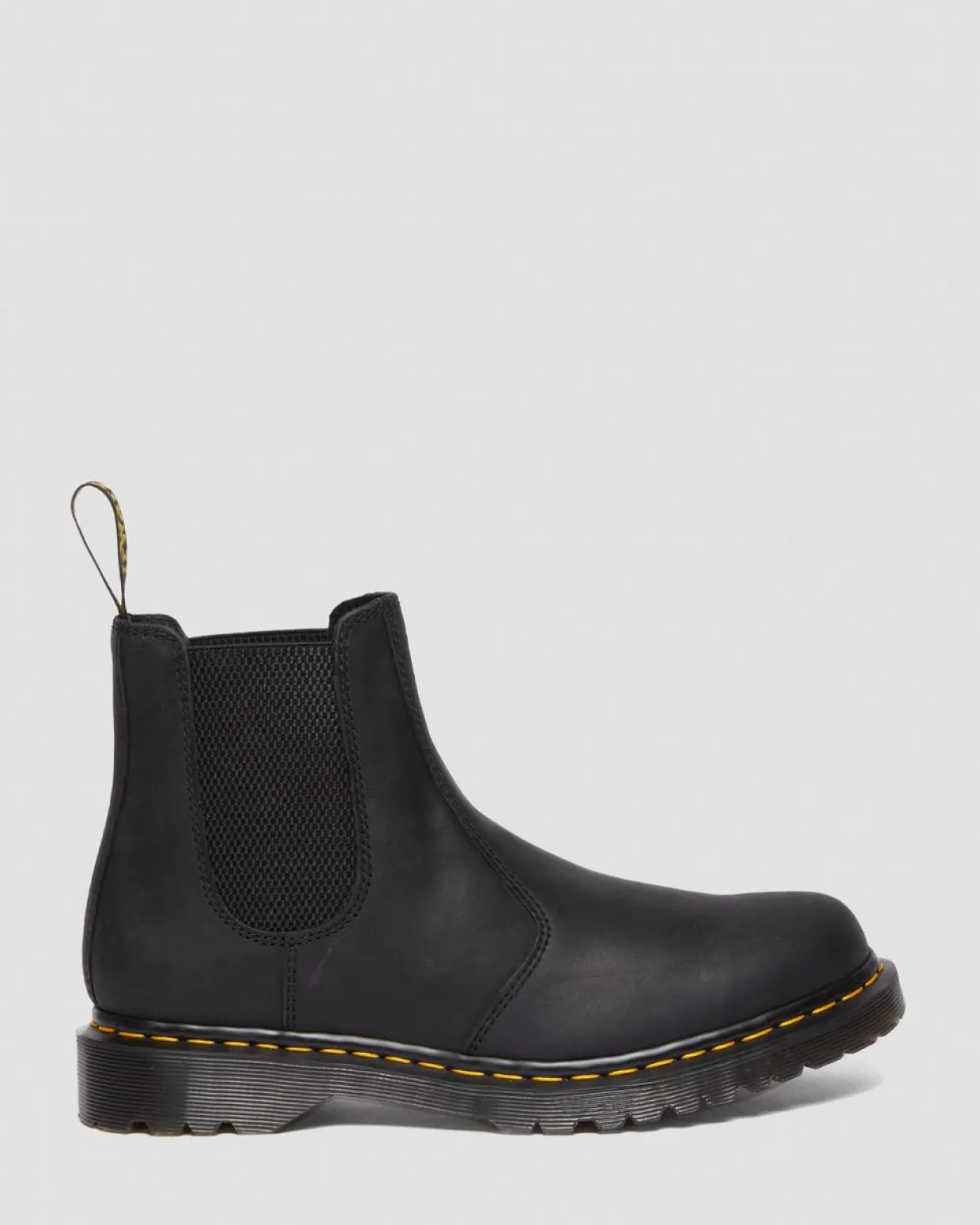 Dr. Martens Chelsea Boots 2976 En Cuir Waxed Full Grain Noir — Waxed Full Grain Sale