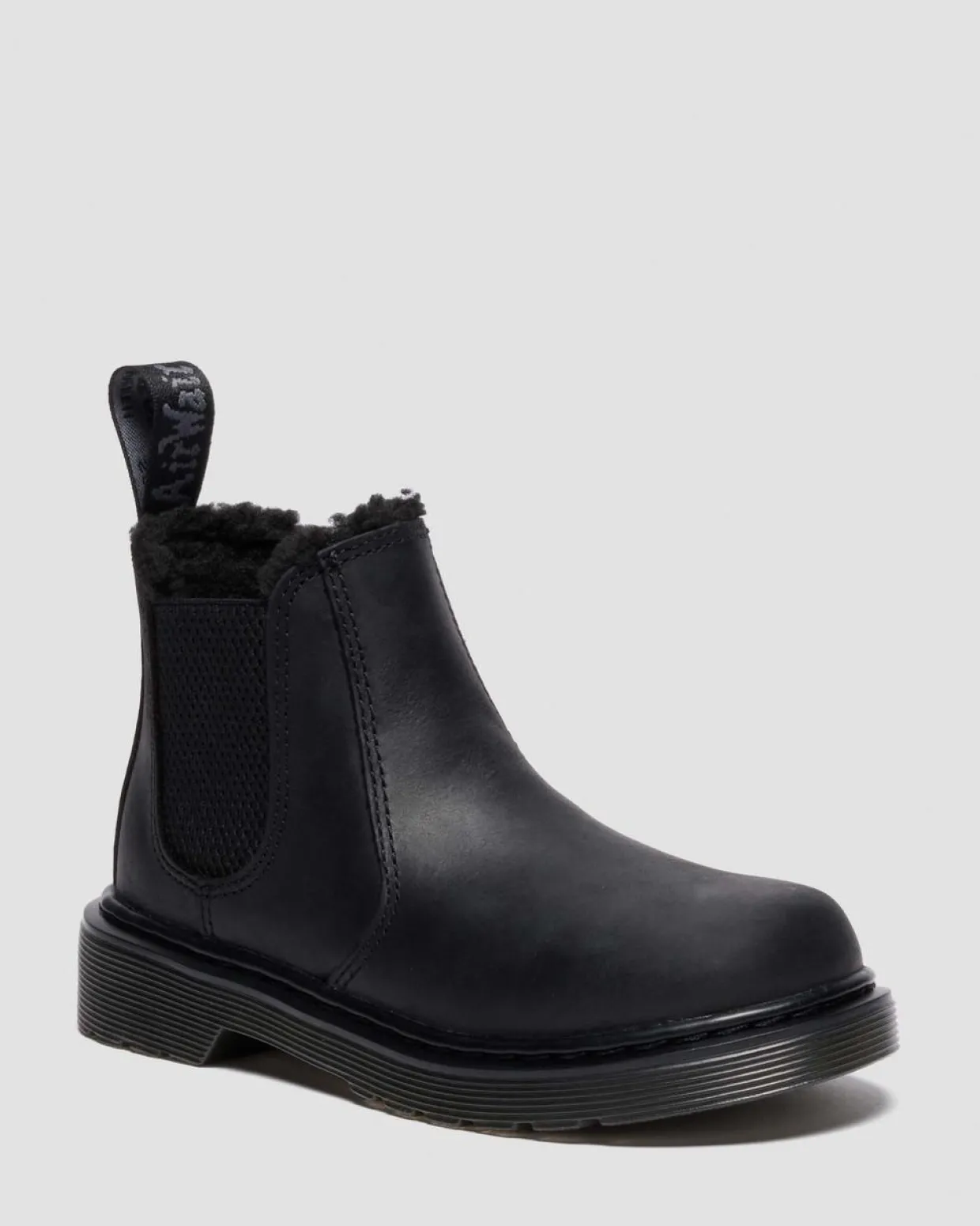 Dr. Martens Chelsea Boots 2976 Leonore Fourrées Junior Noir — Republic Waterproof Hot