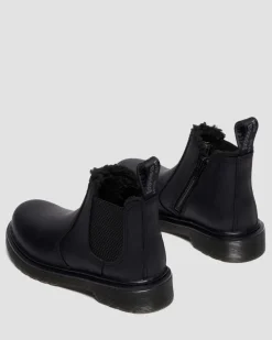 Dr. Martens Chelsea Boots 2976 Leonore Fourrées Junior Noir — Republic Waterproof Hot