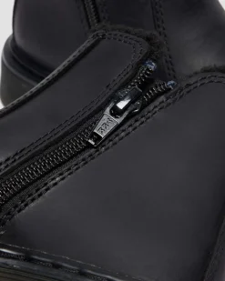 Dr. Martens Chelsea Boots 2976 Leonore Fourrées Junior Noir — Republic Waterproof Hot