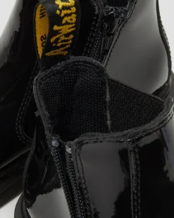 Dr. Martens Chelsea Boots 2976 Vernies Junior Noir — Patent Leather New
