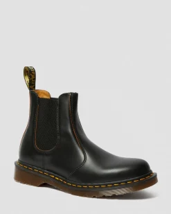 Dr. Martens Chelsea Boots 2976 Vintage Made In England Noir — Quilon Outlet