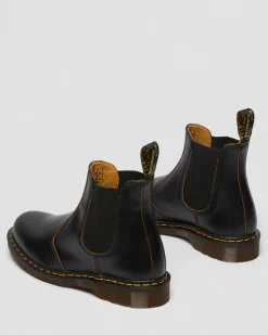 Dr. Martens Chelsea Boots 2976 Vintage Made In England Noir — Quilon Outlet