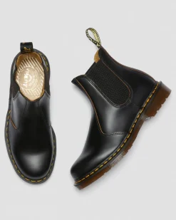 Dr. Martens Chelsea Boots 2976 Vintage Made In England Noir — Quilon Outlet