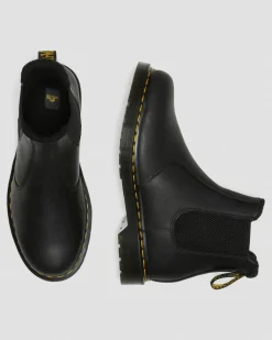 Dr. Martens Chelsea Boots 2976 WarmWair En Cuir Valor WP Noir — Valor Wp Cheap