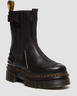 Dr. Martens Chelsea Boots Plateformes Audrick Hi BLACK Discount