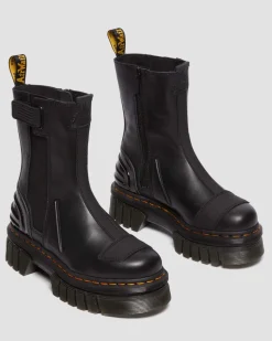 Dr. Martens Chelsea Boots Plateformes Audrick Hi BLACK Discount
