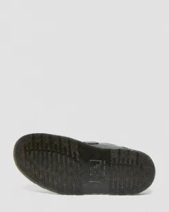 Dr. Martens Claquettes à Brides Jorge Made In England En Cuir Noir Cheap