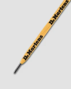 Dr. Martens Lacets Plats 140cm (8-10 œillets) Jaune+Noir — Tetoron Hot