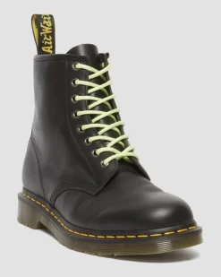 Dr. Martens Lacets Ronds 140 Cm (8-10 œillets) Lime Green — Polyester Best Sale