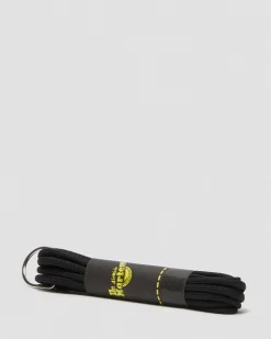 Dr. Martens Lacets Ronds 120 Cm (6-7 œillets) Noir — Polyester Clearance