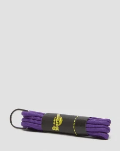 Dr. Martens Lacets Ronds 140 Cm (8-10 œillets) Violet — Polyester Hot