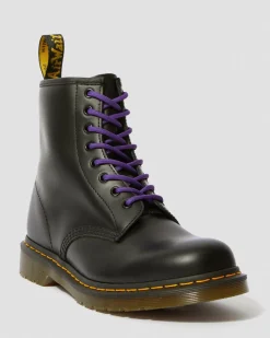 Dr. Martens Lacets Ronds 140 Cm (8-10 œillets) Violet — Polyester Hot