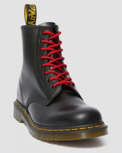 Dr. Martens Lacets Ronds 140 Cm (8-10 œillets) Rouge — Polyester Shop