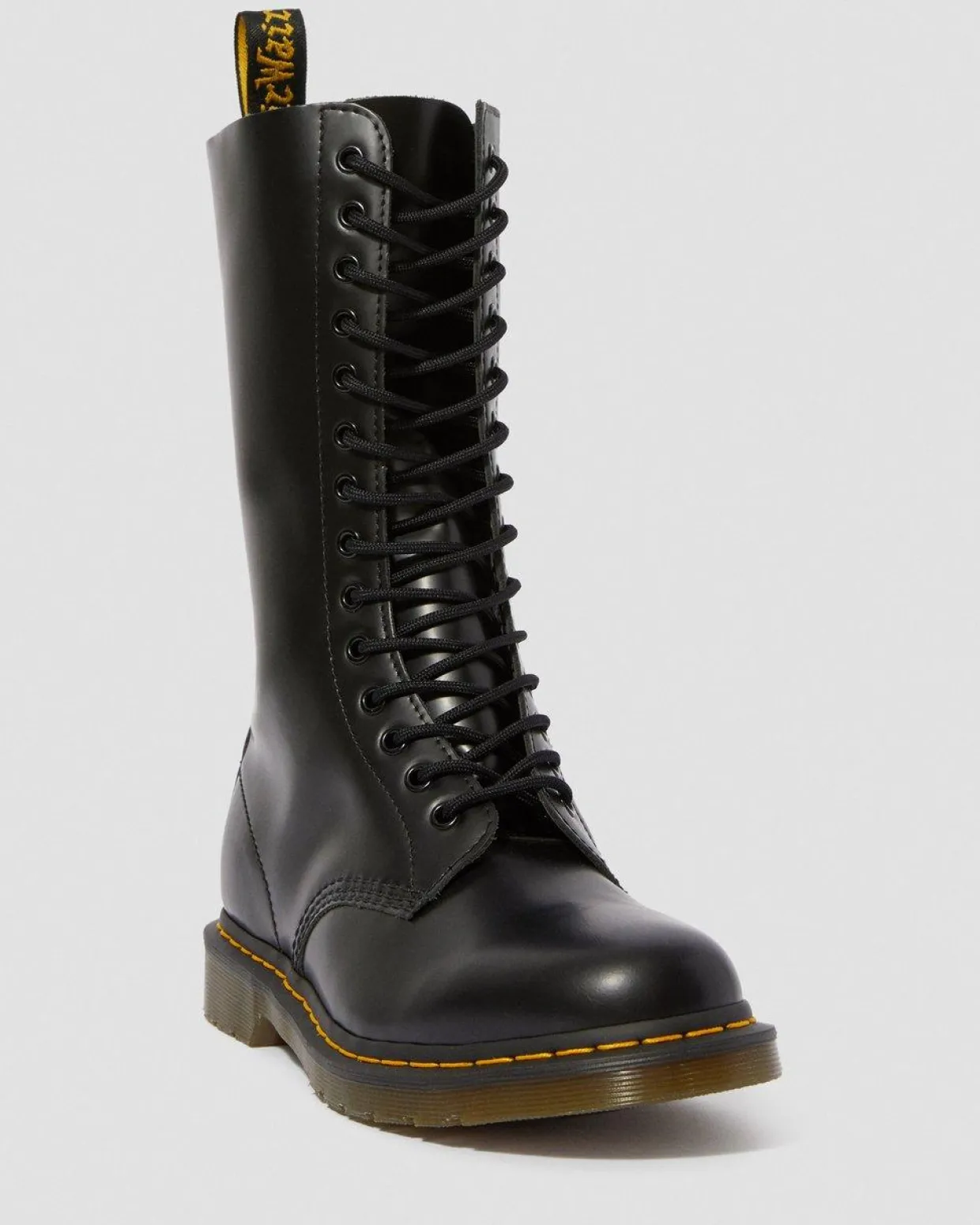 Dr. Martens Lacets Ronds 210 Cm (12-14 œillets) Noir Hot