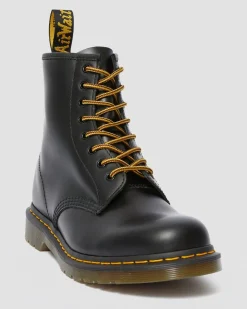 Dr. Martens Lacets Ronds 140 Cm (8-10 œillets) Marron+Jaune — Polyester Clearance