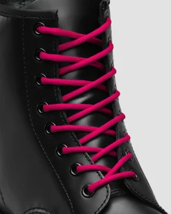 Dr. Martens Lacets Ronds 140 Cm (8-10 œillets) Rose — Polyester Sale