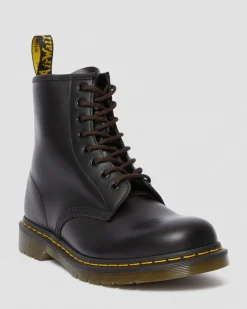 Dr. Martens Lacets Ronds 140 Cm (8-10 œillets) Marron — Polyester Store