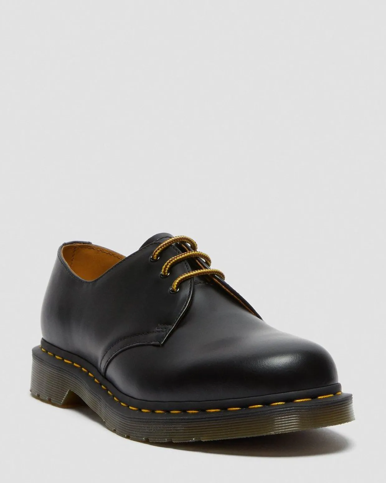 Dr. Martens Lacets Ronds 65cm (3 œillets) Marron+Jaune — Cotton Online
