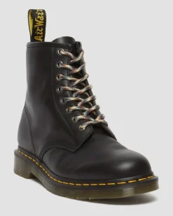 Dr. Martens Lacets Ronds Jungle 140 Cm (8-10 œillets) Washed Denim — Polyester New