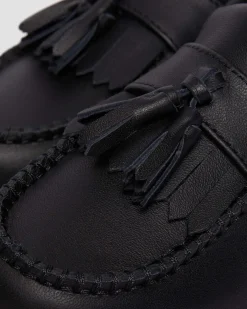 Dr. Martens Mocassins Adrian En Cuir Junior Noir — Softy T Online