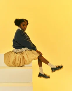 Dr. Martens Mocassins Adrian En Cuir Junior Noir — Softy T Online