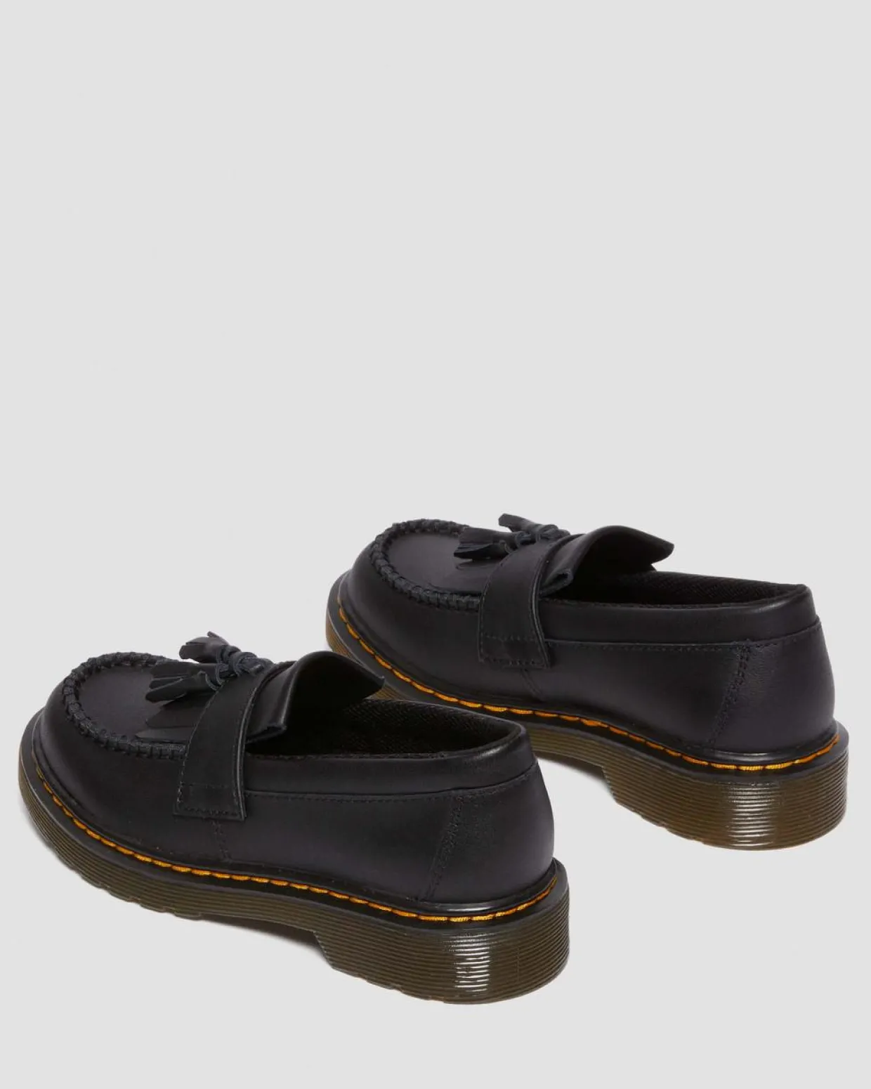 Dr. Martens Mocassins Adrian En Cuir Junior Noir — Softy T Online