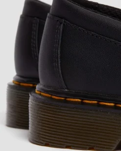 Dr. Martens Mocassins Adrian En Cuir Junior Noir — Softy T Online