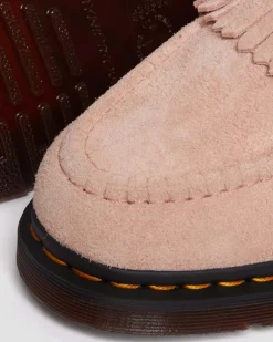 Dr. Martens Mocassins Adrian Snaffle En Daim Desert Oasis Peach Beige — Desert Oasis Suede New
