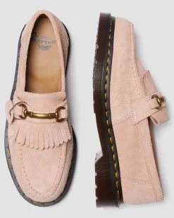 Dr. Martens Mocassins Adrian Snaffle En Daim Desert Oasis Peach Beige — Desert Oasis Suede New