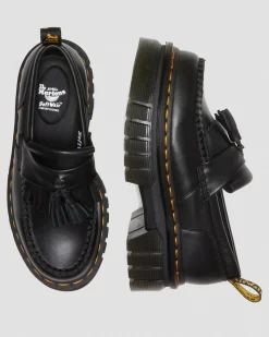 Dr. Martens Mocassins Plateformes Audrick Nappa Lux Noir — Nappa Lux Best